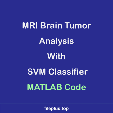 MRI Brain Tumor Analysis with SVM Classifier / MATLAB Code